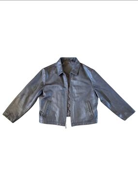 Quality Men's Genuine Leather Brown Vintage Roundtree And Yorke Jacket